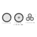 ACSR Aluminiumleiter Stahl verstärkt, Aluminiumdraht